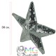 ESTRELA ESPELHADA 30 cm