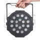 REFLETOR SLIN PAR  18 LEDS RGB