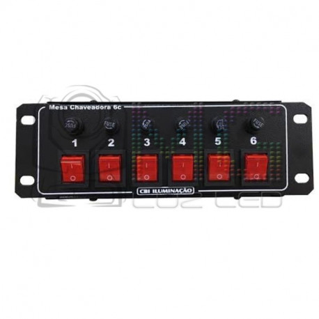 CHAVEADORA 6 CANAIS